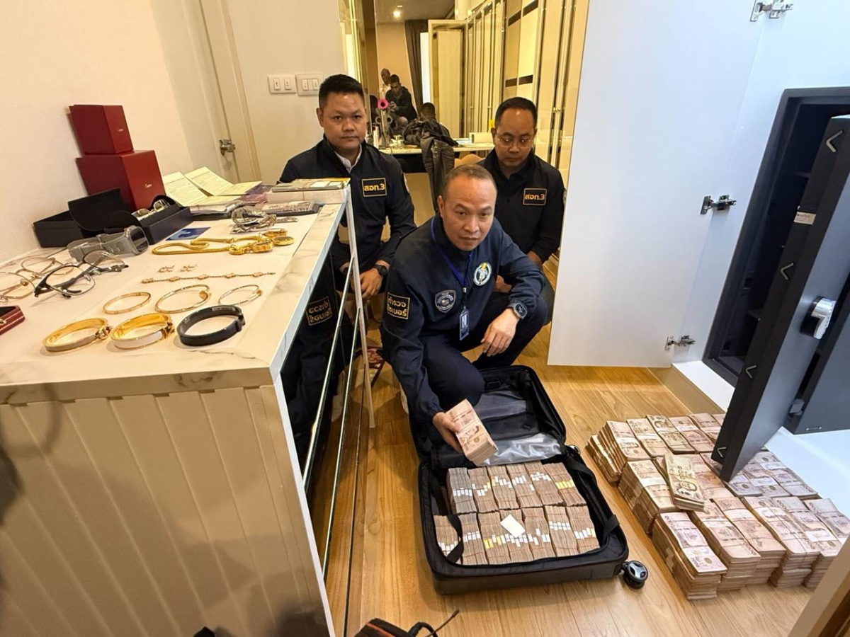 泰国警方捣毁非法博彩平台查获超6000万泰铢资产
